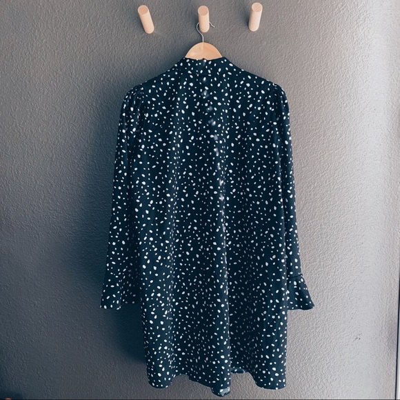 ASOS - Long Sleeve Shirt Mini Dress - NWT - Picture 2 of 6